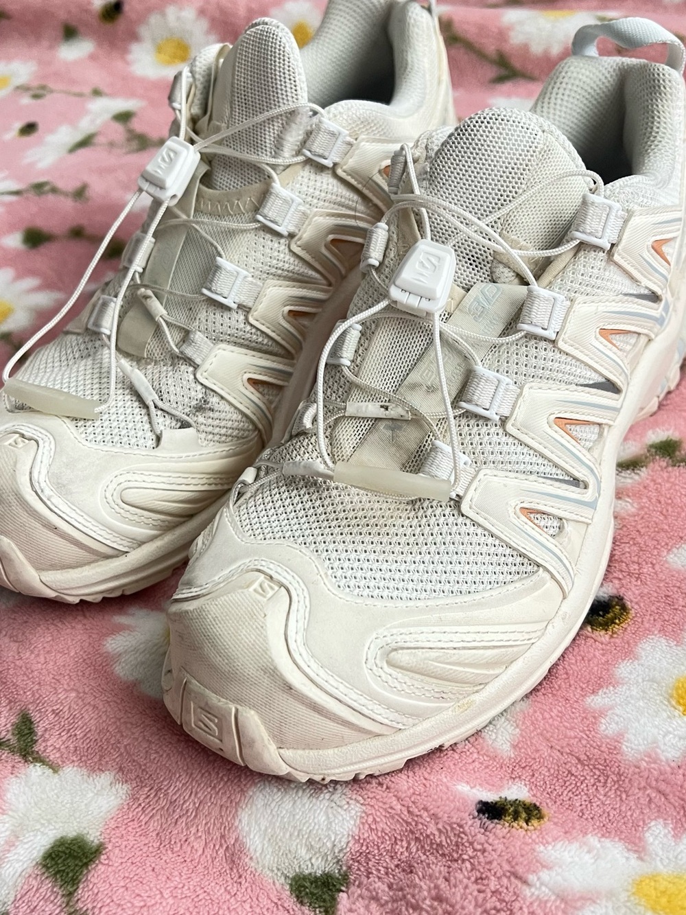 Salomon XA PRO 3D White Sneakers - Picture 4 of 6